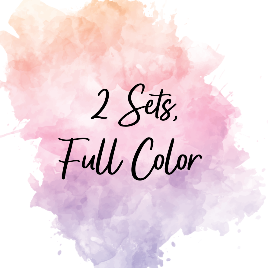 2 Sets, Full Color